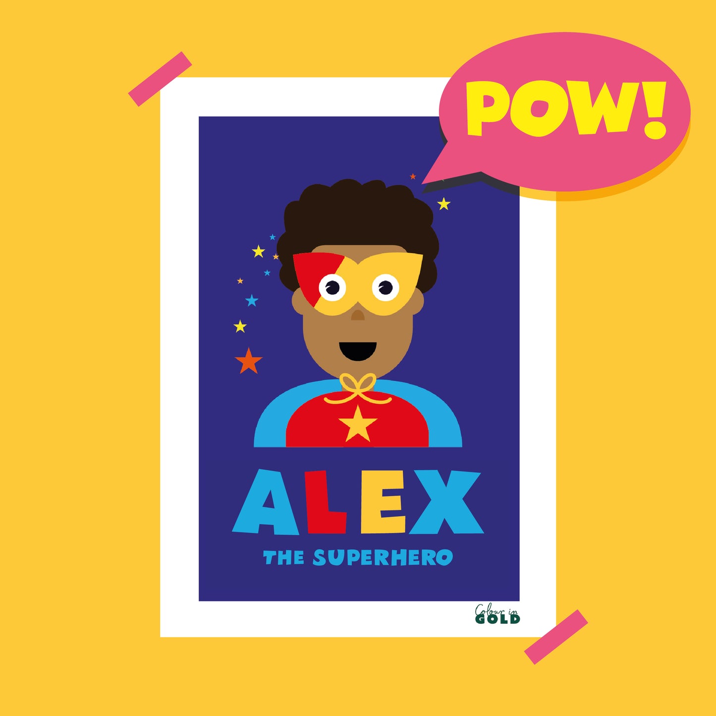 KIDS SUPERHERO PORTRAIT