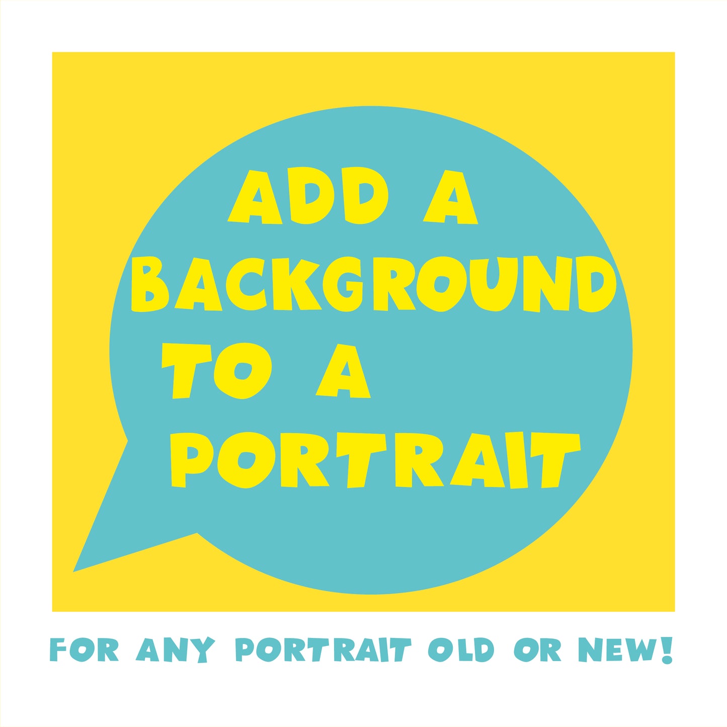 ADD BACKGROUND TO A PORTRAIT