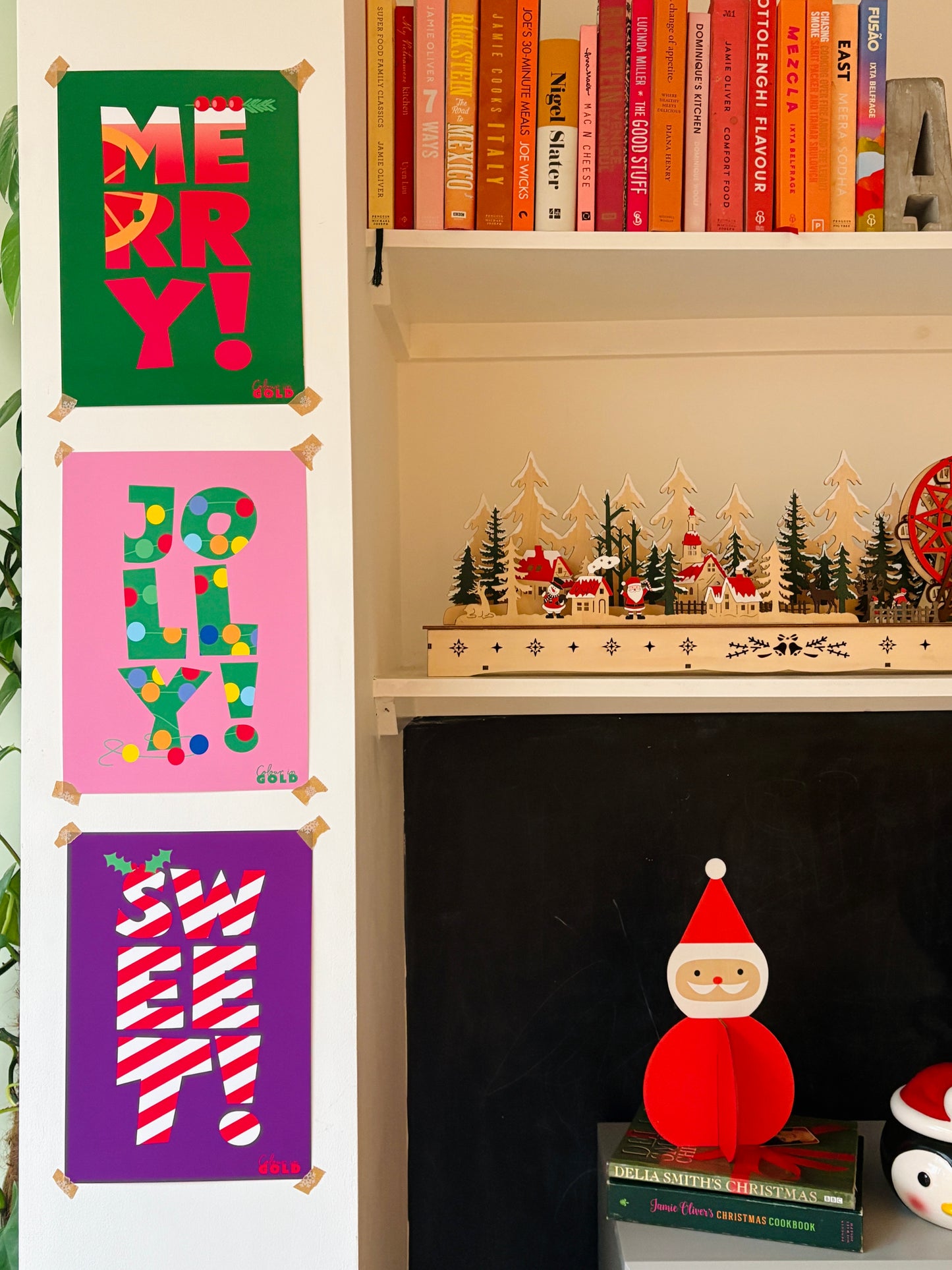 CHRISTMAS TYPOGRAPHIC PRINTS