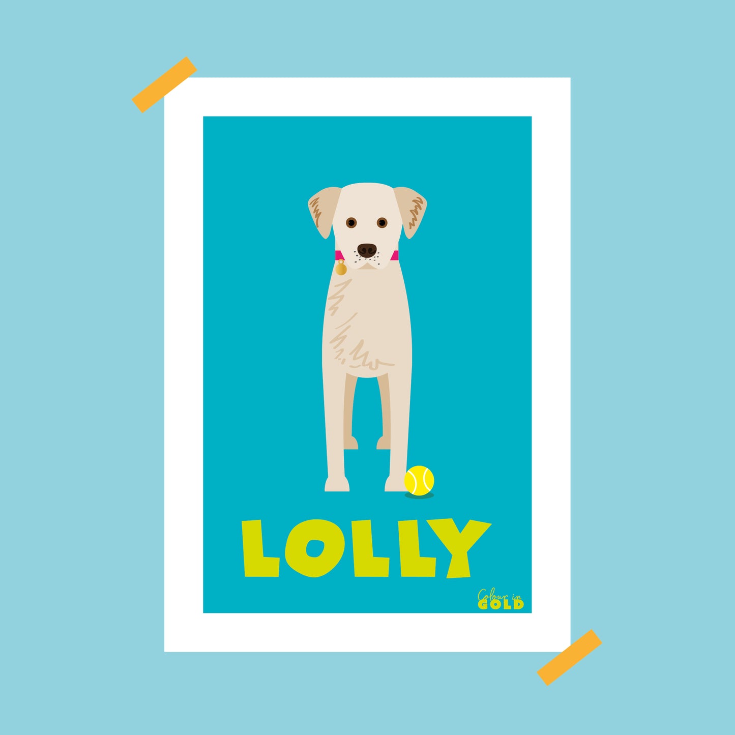 LABRADOR PORTRAIT