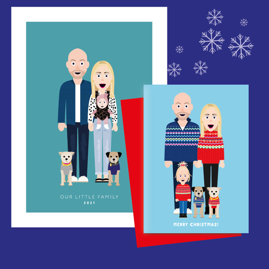 CHRISTMAS CARDS - Existing portrait customer