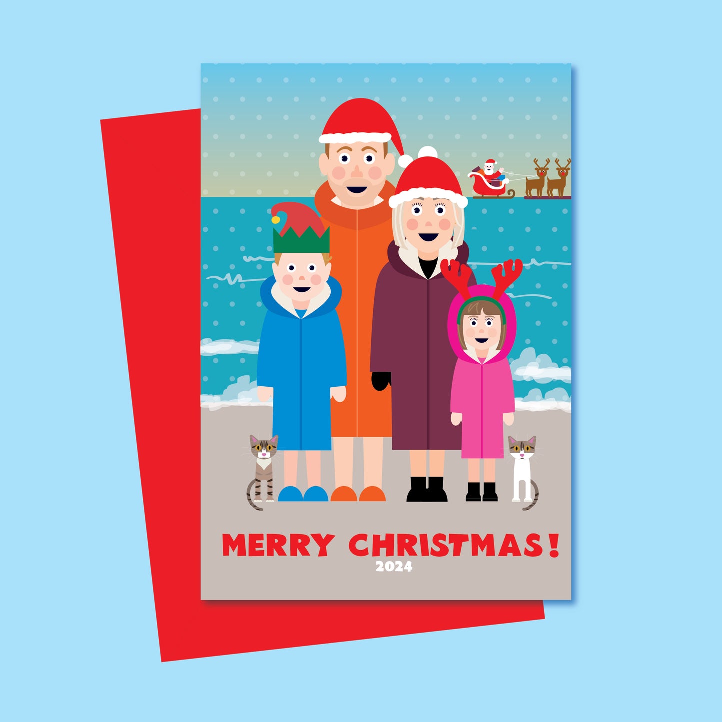 PORTRAIT CHRISTMAS CARDS -New portrait customer