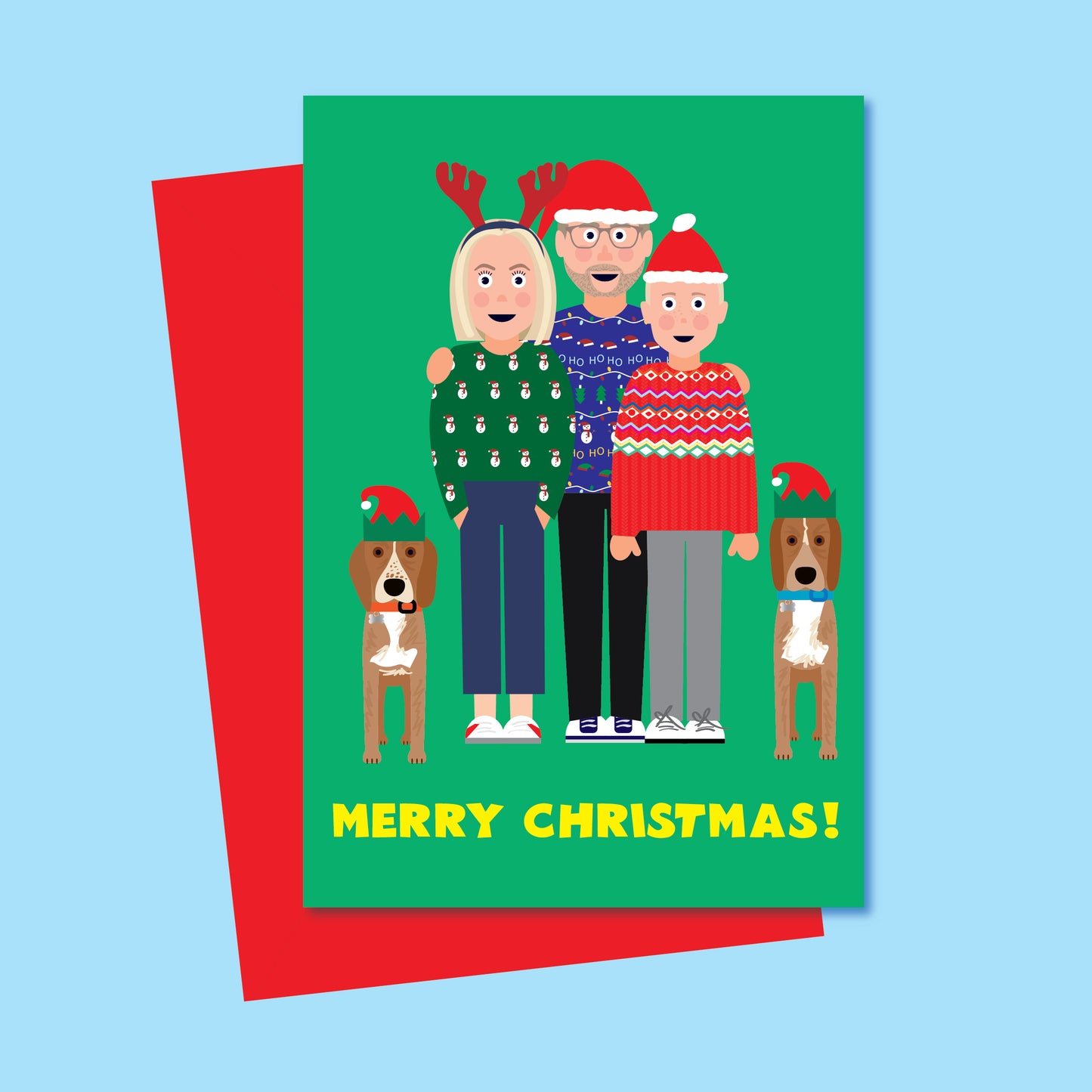 PORTRAIT CHRISTMAS CARDS -New portrait customer