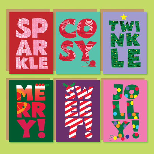 CHRISTMAS CARDS (PACK OF 6)