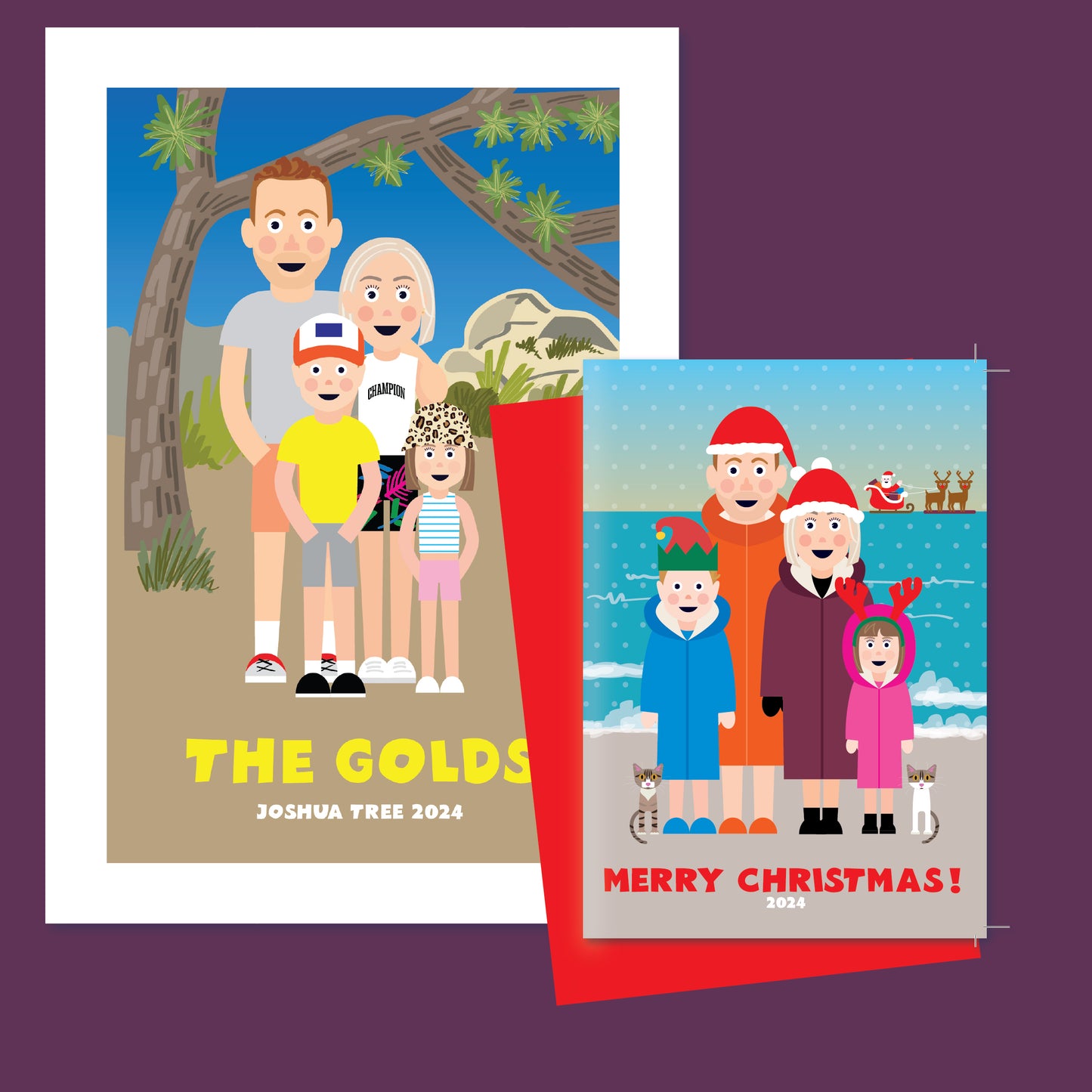 PORTRAIT CHRISTMAS CARDS - Existing portrait customer