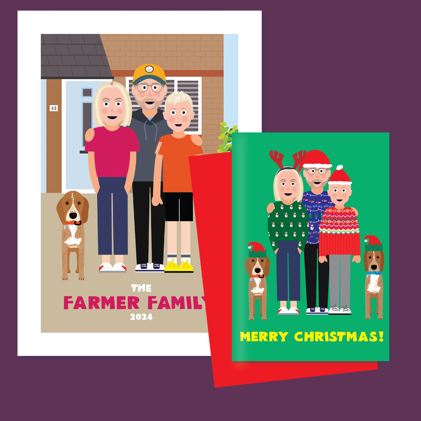 PORTRAIT CHRISTMAS CARDS - Existing portrait customer