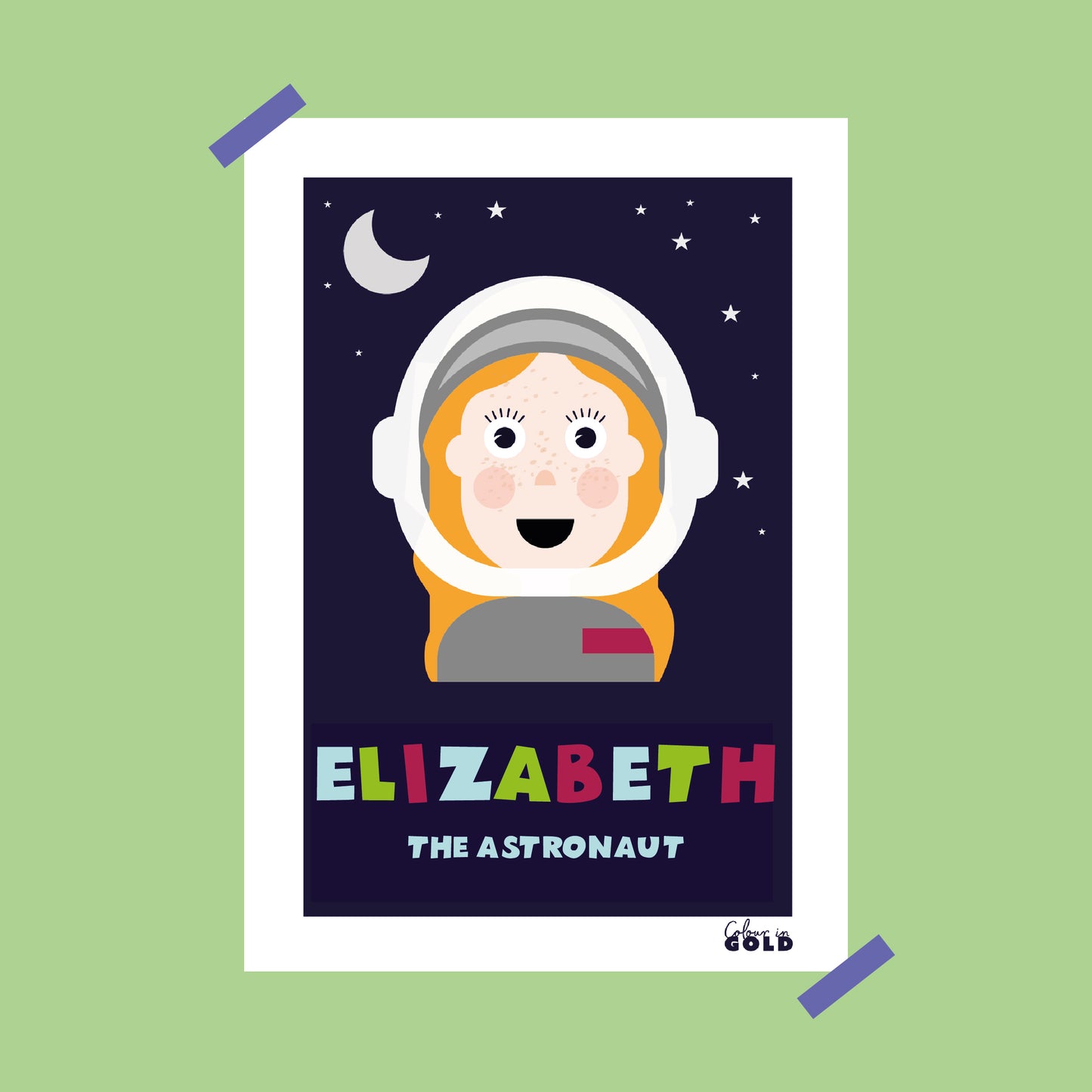 KIDS ASTRONAUT PORTRAIT