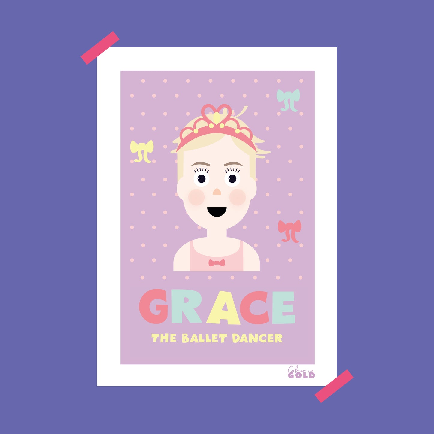 KIDS BALLERINA PORTRAIT