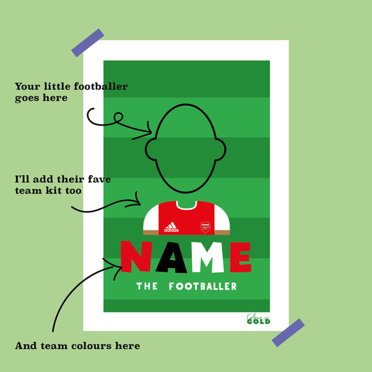 KIDS FOOTBALLER PORTRAIT
