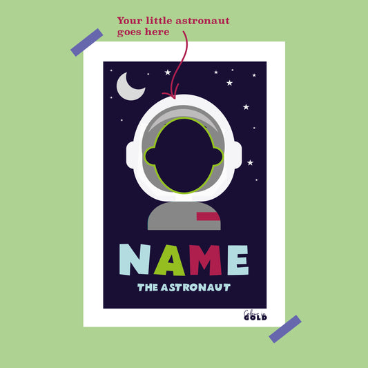 KIDS ASTRONAUT PORTRAIT