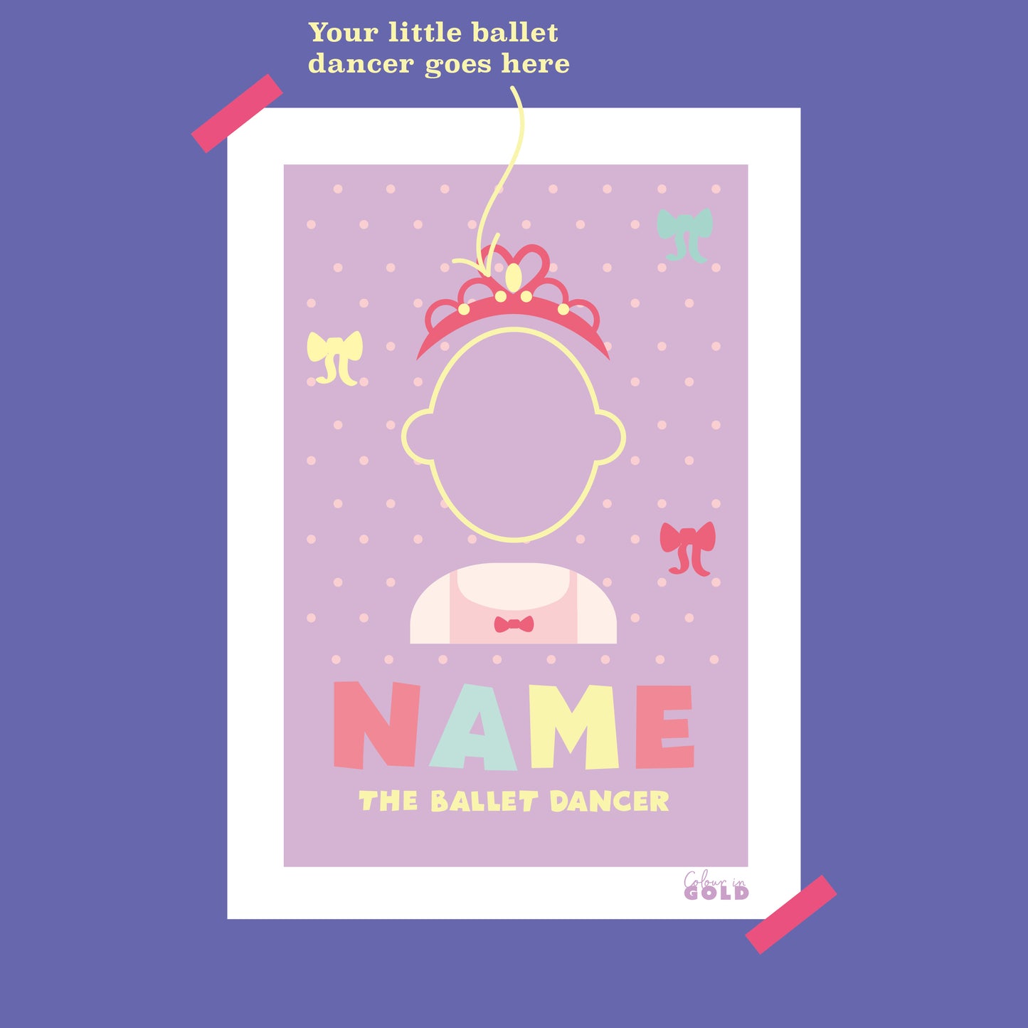 KIDS BALLERINA PORTRAIT