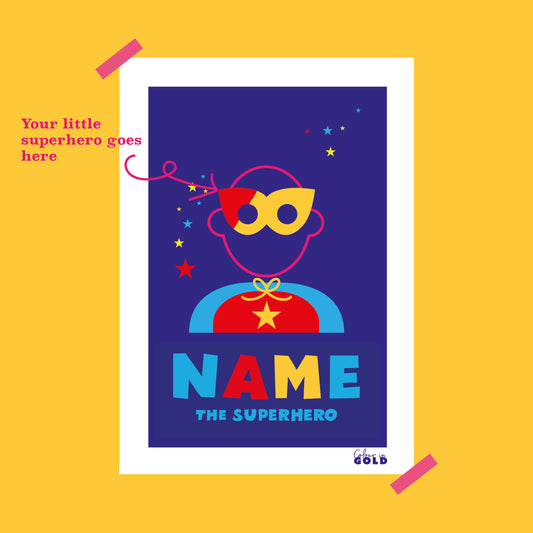 KIDS SUPERHERO PORTRAIT